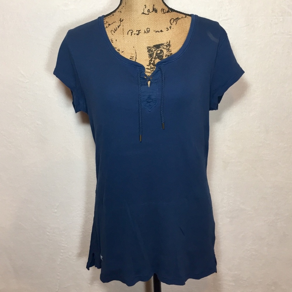 Casual Ralph Lauren Ribbed Pullover Top XL